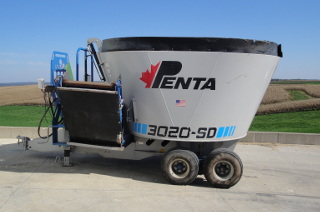 Penta 3020 SD left hand discharge with incline
