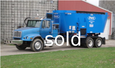 Used 950 Patz truck TMR Mixer