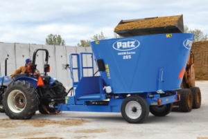 265 1800N SERIES TRAILER VERTICAL COMPOST MIXERS